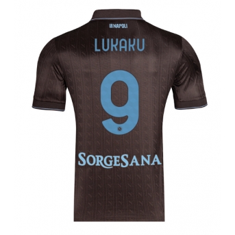 SSC Napoli Romelu Lukaku #9 Maglia Gara Terza Repliche 2025-26 Maniche Corte